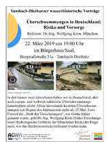 Plakat: Überschwemmungen in Deutschland – Risiko und Vorsorge