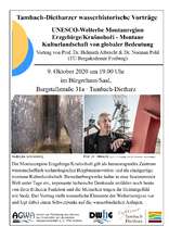 Plakat: UNESCO-Welterbe Montanregion Erzgebirge