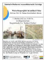 Plakat: Wasserbauprojekte im antiken China